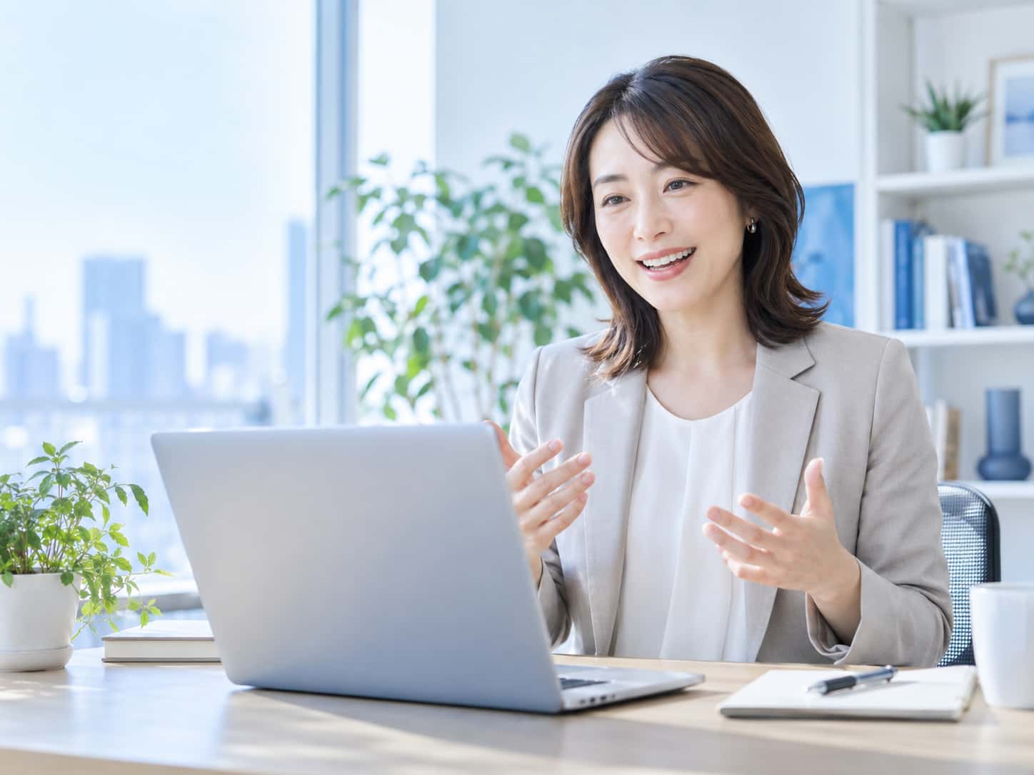 日本人講師によるオンラインセミナーのイメージ